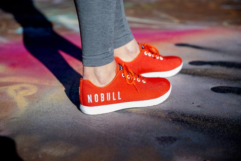 Orange Nobull Burnt Women's Trainers | CA V1873R